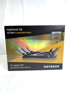 NETGEAR Nighthawk X6 R8000 AC3200 Tri-bande WiFi Routeur Gigabit Nouveau