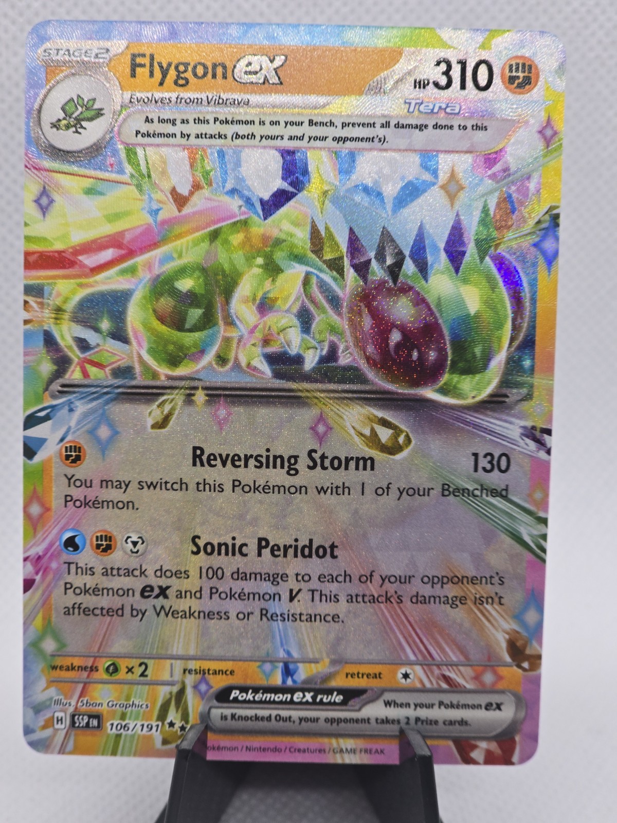 Flygon EX 106/197 Surging Sparks Pokémon TCG