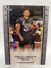Jordan Morant 2020 Leaf All-American Bowl Card-#41-Michigan Wolverines Commit