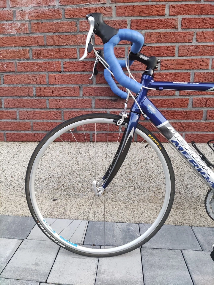 56cm Merida Road 904 Alu Carbon Rennrad, Shimano 105 Shifter, Leicht, Top - Bild 3 von 4