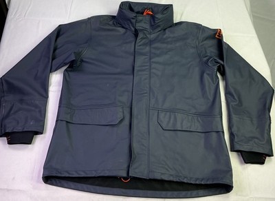 Helly Hansen Workwear Men's Gale Rain Jacket-Black-Size: 2XL