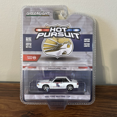 1993 Ford Mustang SSP Louisiana State Police Car 1/64 Scale Limited Edition 
