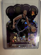 2022-23 Panini Crown Royale Keegan Murray RC /25 #Jo45 SAC Kings Card Purple