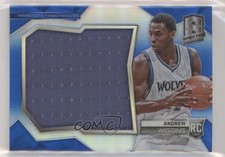 2014-15 Panini Spectra Rookie Jumbo Jerseys 14/49 Andrew Wiggins #RJJ-AW xi9