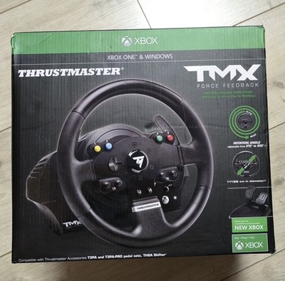 THRUSTMASTER TMX Force Feedback Lenkrad + Pedale, XBOX & PC, 220 Volt-Version