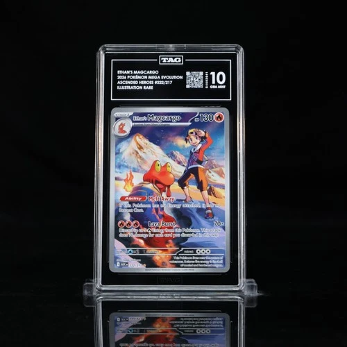 2026 Pokemon - Ethan's Magcargo 222 Ascended Heroes IR - TAG 10, SCORE 954