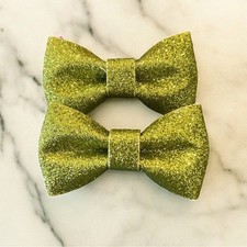 NEW Large Glitter Bows Set