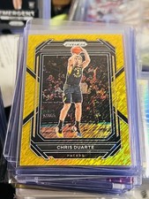 Chris Duarte 2022-23 Prizm Gold Shimmer Prizm 01/10 #99 Pacers Oregon Ducks