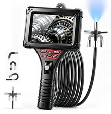 1920P Two-Way Articulating Borescope Camera with Light 1.5M Flexible Snake Scope