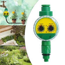 Green Outdoor Plastic Garden Electronic Automatic Watering Hose Irrigation Timer