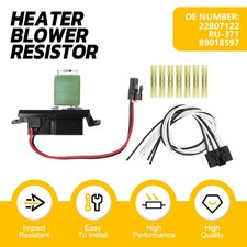 1x Ac Heater Blower Motor Resistor Fan For 1999-2007 Gmc Sierra 1500 Ru-371