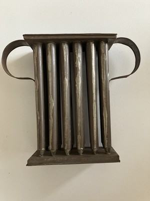 #ad Circa 1800#x27;s Tapered Candle Mold $90.00