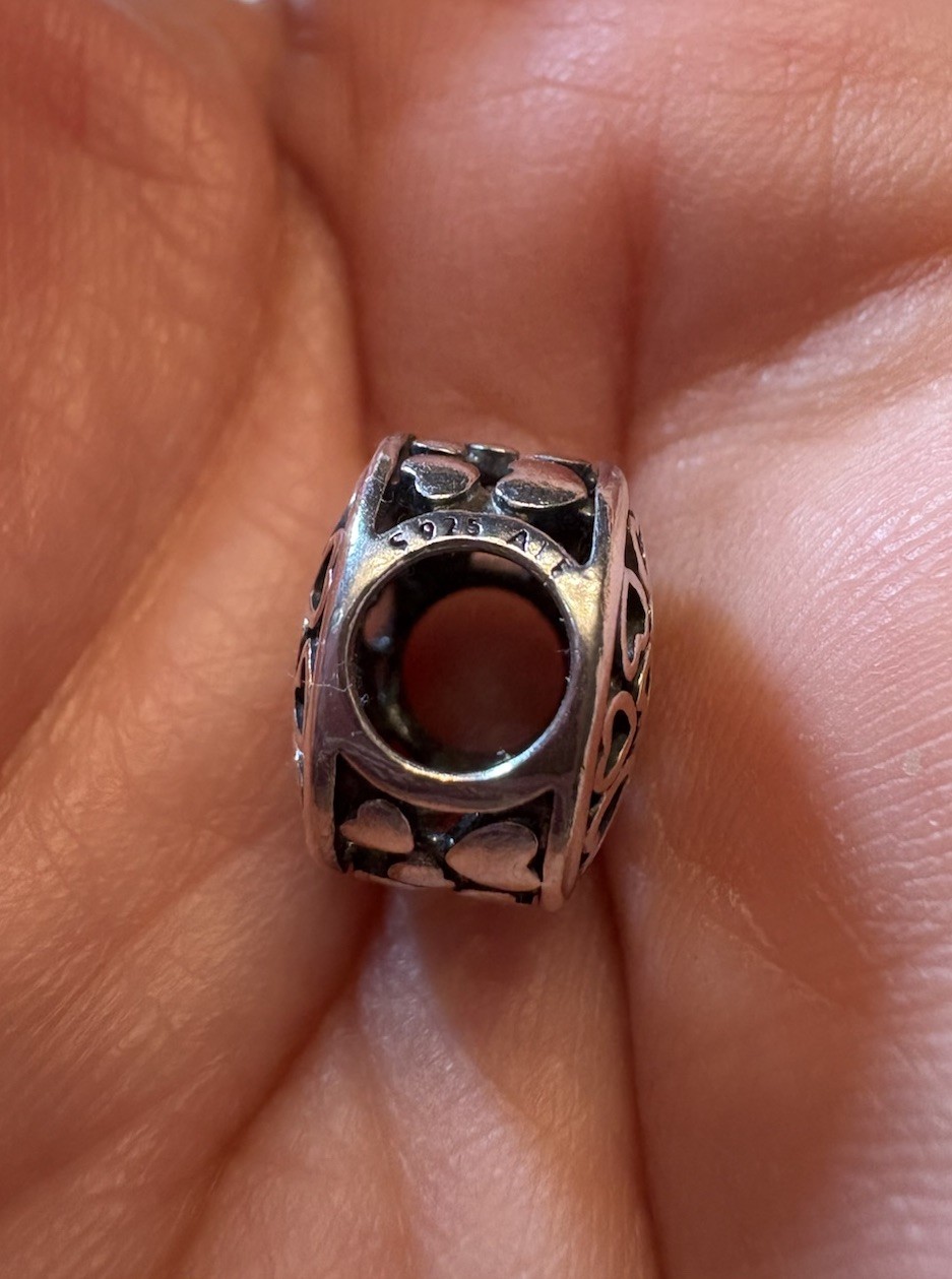 Authentic Pandora Openwork Loving Sentiments Hear… - image 5