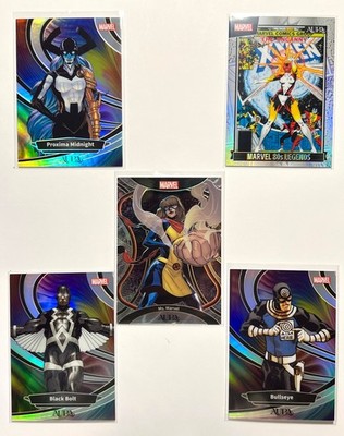 2025 Kakawow Aura Ms. Marvel Silver Peacock Bullseye Black Bolt Proxima Midnight