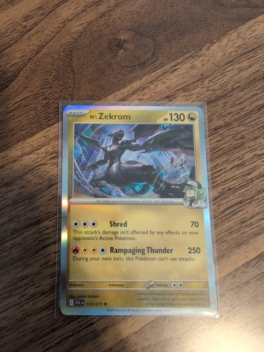 is zekrom a rare pokemon card Zekrom ex - 158/086 Full Art Ultra Rare
