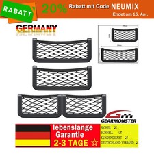 4x Auto Ablagenetz Organizer Ablagefach Handy Halter KFZ Tasche Aufbewahrung PKW