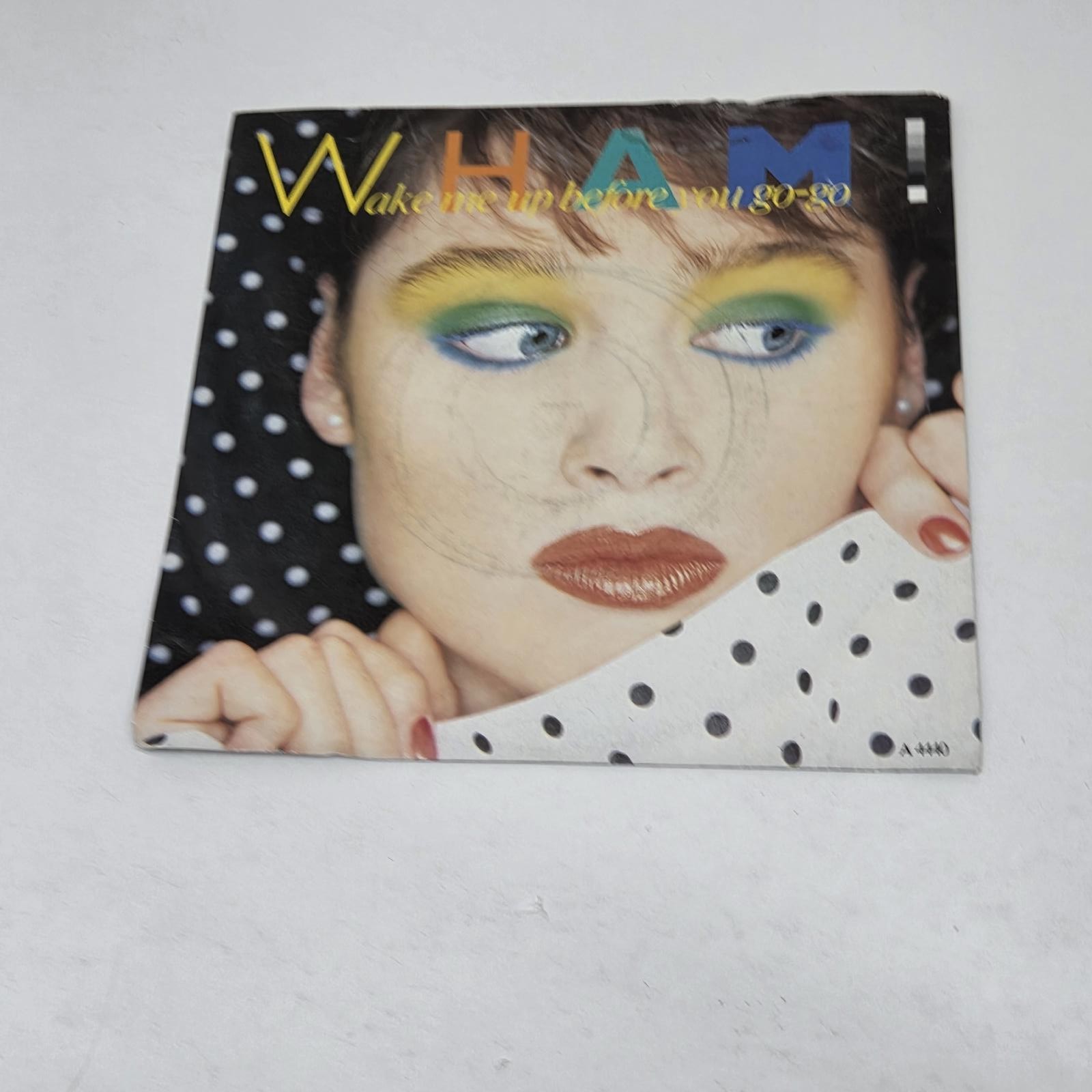 Wham! Wake Me Up Before You Go-Go Vinyl Record Single