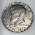 1776-1976 D Bicentennial Kennedy Half Dollar Filled D Mint Mark ! collectable