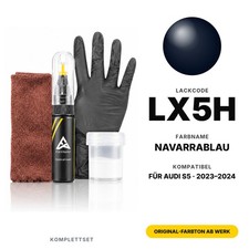Lackstift Für Audi S5 LX5H Navarrablau Komplett KFZ Kratzer und Steinschlag