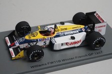 Spark Williams F1 Fw11b N 5 Winner France Gp 1987 N.mansell 1:43 S7482