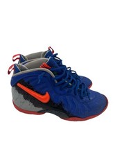 NIKE LITTLE POSITE PRO GS RACER BLUE-CRIMSON SZ 5.5Y WOMENS SZ 7 644792-403 