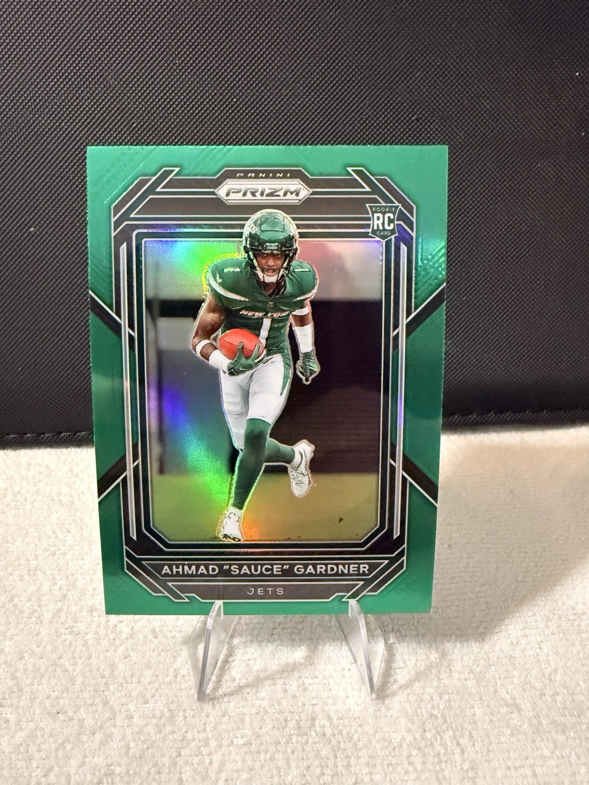 2022 Panini Prizm - Rookies Ahmad Gardner #341 Green Prizm (RC)
