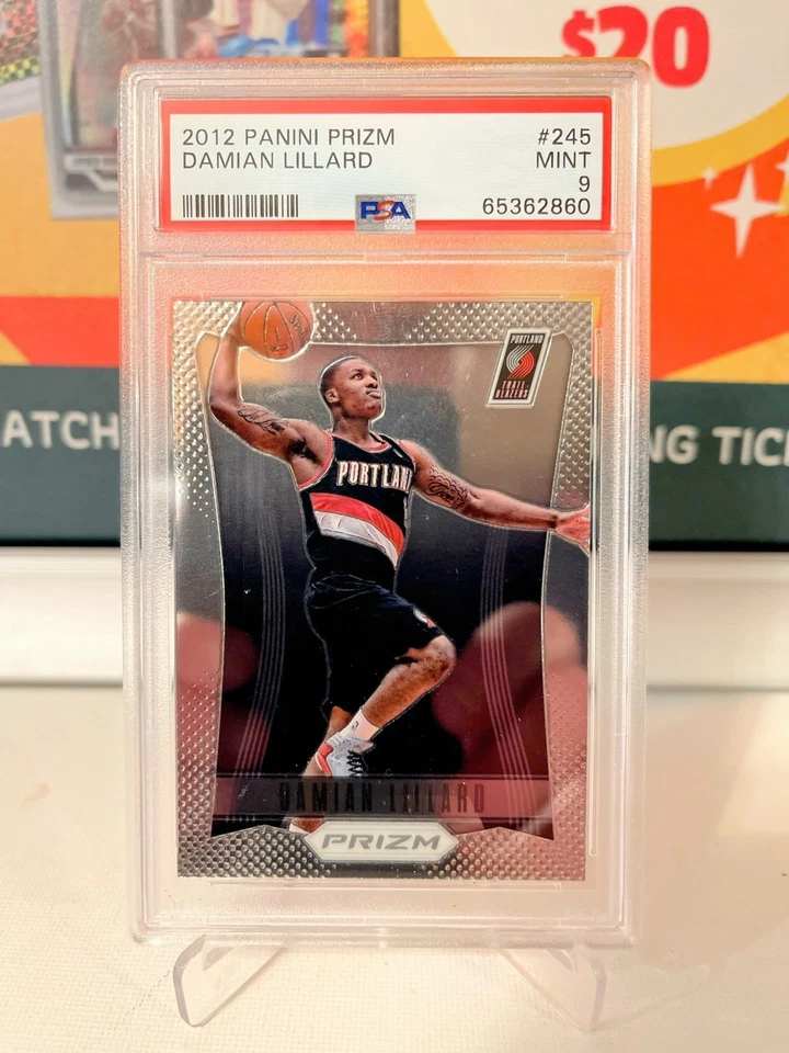 2012-13 Panini Prizm Damian Lillard Rookie PSA 9 - Blazers HOFer🔥 - Image 2 of 3