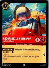 Adorabeezle Winterpop - Ice Rocket Racer 116/204 Common Azurite Sea Lorcana NM