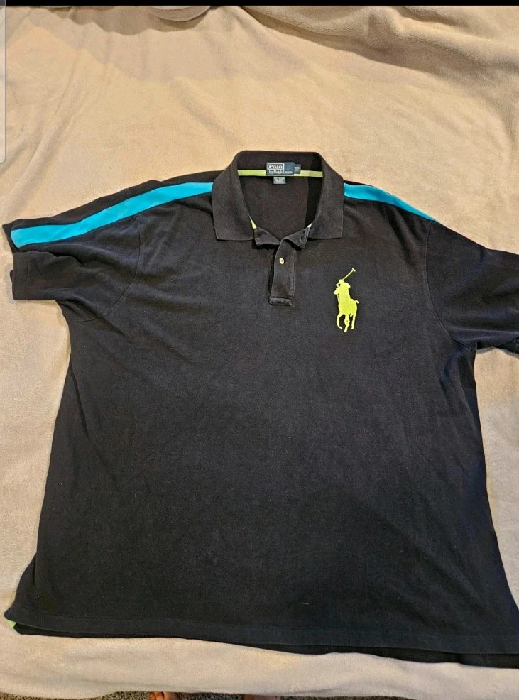 25+ Polo Ralph Lauren Short Sleeve Black Shirts for Men for sale