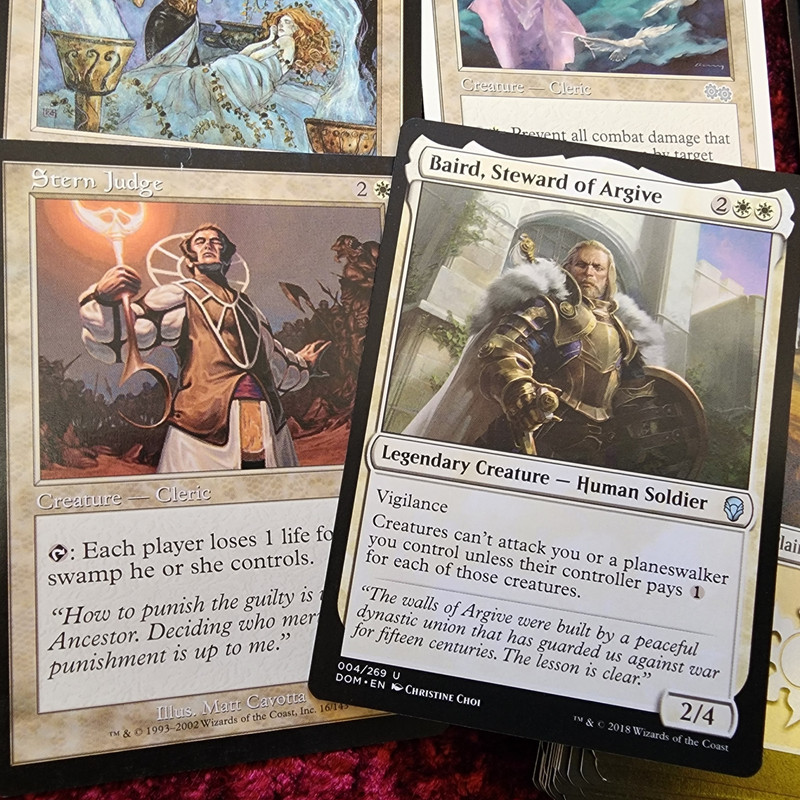 Commander Magic Deck 100 Cards = *White Tribal CLERICS Pure Defensive Fun*