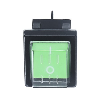 Power Switch Quick Response 4 Pin Compact Easy Green Button For Instruments