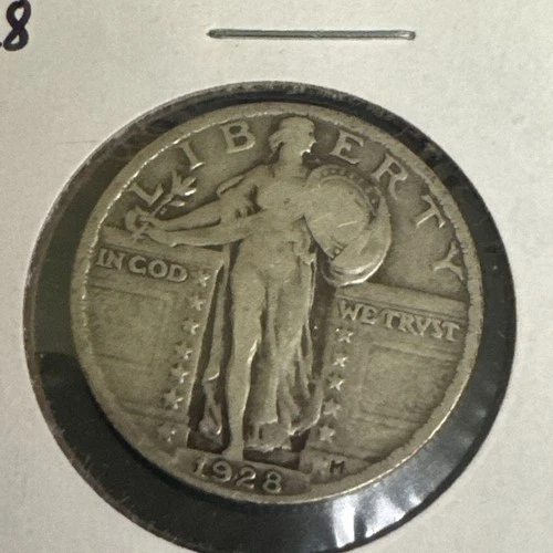 1928 Standing Liberty Quarter Higher Grade