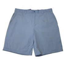 Vineyard Vines Mens 34X9 On-The-Go OTG Performance Shorts Light Blue 1H001073