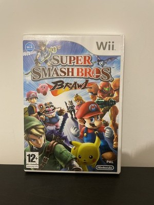 Super Smash Bros. Brawl Nintendo Wii PAL 2008 MIT ANLEITUNG