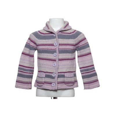 United Colors of Benetton, Strickjacke, Mädchen, Größe: 104, Lila/Grau/Weiß #pKX