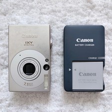 Canon IXY DIGITAL 10 Silver Compact Digital Camera Tested Working Japan