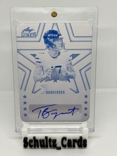 2024 Tyson Bagent TRUE 1/1 ONE OF ONE AUTO SSP Printing Plate ROOKIE Bears RC