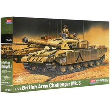 Academy British Army Challenger 1 Mk.3 1:72 Tank Model Kit Military PKAY13426