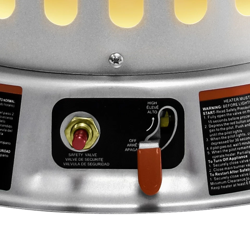 Dyna Glo 200,000 BTU Portable Convection Heater-LP, Propane, Model# RMC-LPC200DG - Image 2 of 3