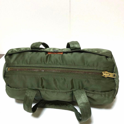 PORTER Tanker Mini Boston Duffle Bag Sage Green Nylon Small