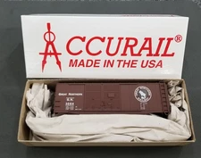 Accurail HO #3386 G. N. 40' DBL DR Steel Boxcar #G.N.3084 Unassembled Kit