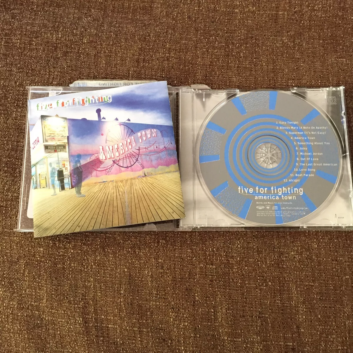 Five For Fighting - America Town Lyrics