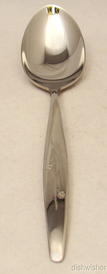 Gorham Stegor Edelstahl Vignette Ovaler Suppenlöffel 6 3/4'' Ausgezeichnet