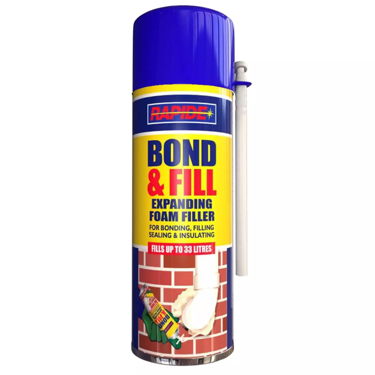 Expanding clearance foam sealant