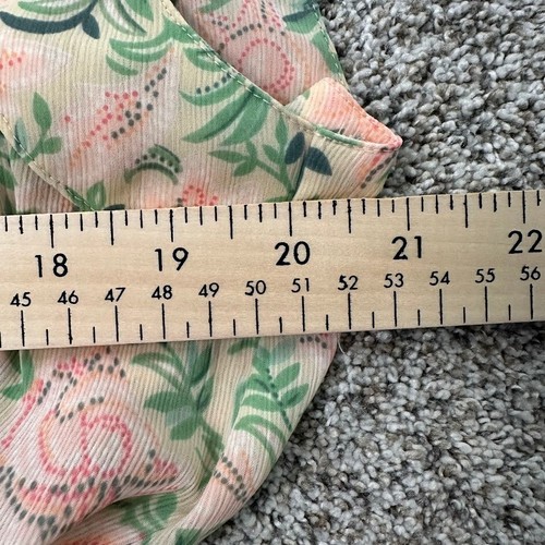 Vintage Victoria Secret Pajama set pink Set gold label floral button up top - Picture 6 of 13