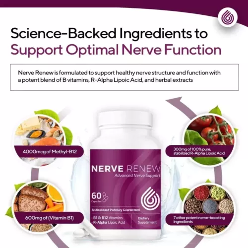 ERVE RENEW Advanced NerveSupport-Promotes nerve function and strengthens defense - Picture 3 of 10