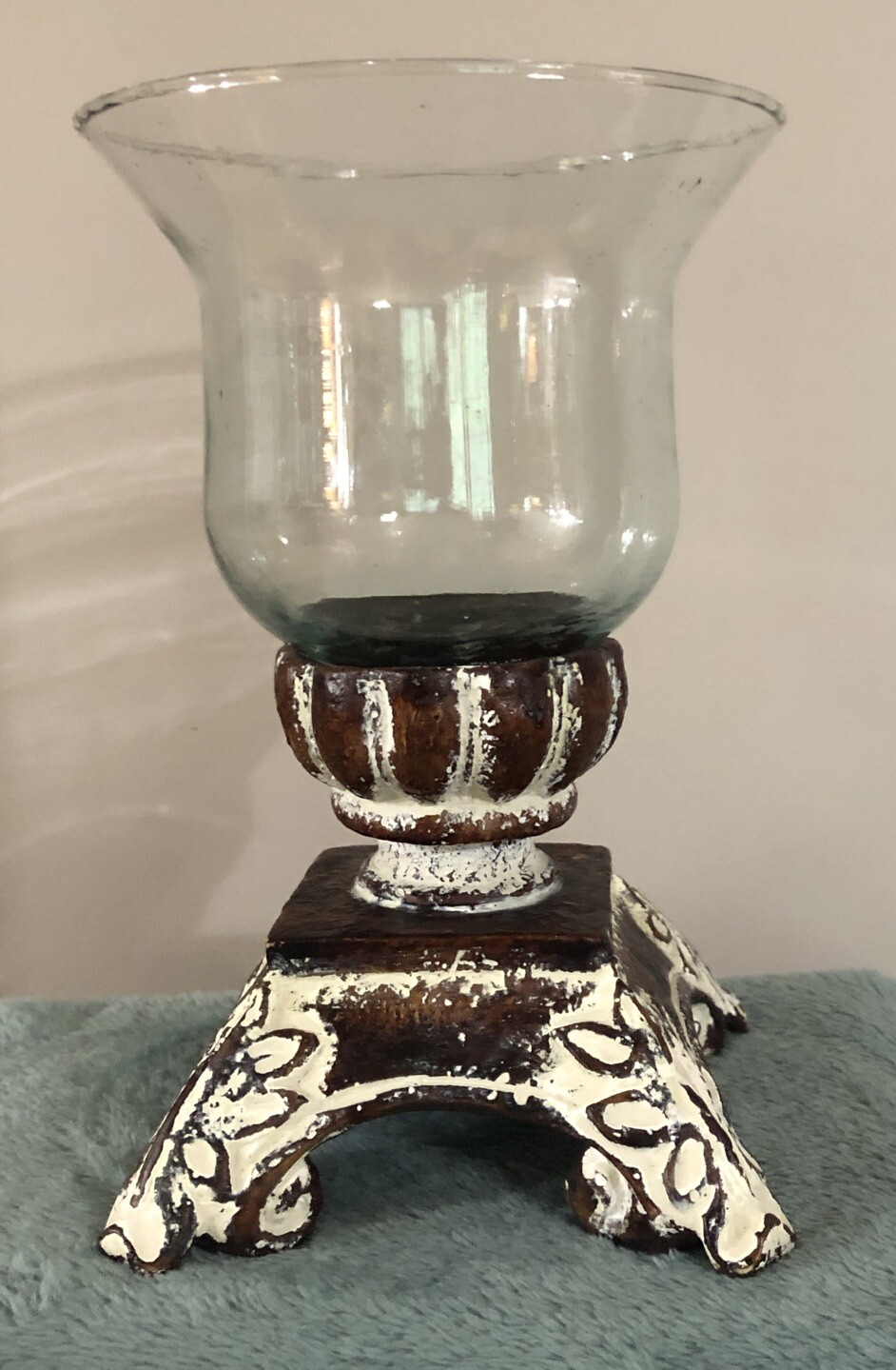 Southern Living at HomeGlass Globe On Stand...Candle Holder