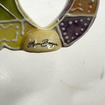 Vtg KOKO Originals “Q” Quails Alphabet Porcelain Figurine Nursery