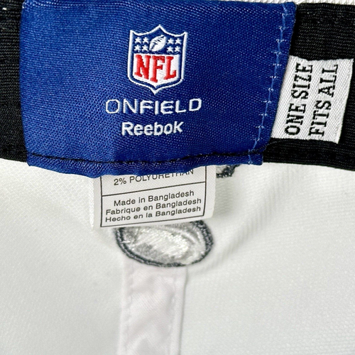 NWT NY GIANTS Hat 2011 Conference CHAMPIONS NFL Reebok One Sz FITMAX70 801313 - Picture 19 of 22