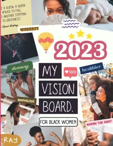 My Vision Board Clip Art Book For Black Women: With Pictures by Howard,  Kathy